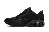 nike shox flyknit r4 preto all black